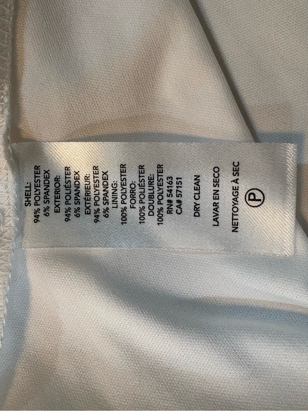 Chaps Ralph Lauren White Ruffle Sleeve Fit & Flare Dress Size 8 - Picture 9 of 9